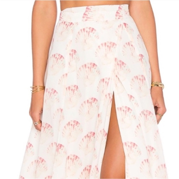 Lovers + Friends Pink Floral Maxi Skirt Revolve X Alexis REN - Picture 4 of 11